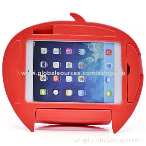 Case cover for iPad mini with stand, portable and free standing, for kids and the young, hot selling